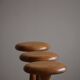 Set of 3 oak bar stools, mid-century Danish modern, Rainer Daumiller, 1960s.