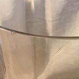 Vase en cristal facetté
