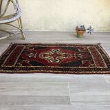 Pure wool oriental carpet 112 x 62cm