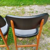 Series of 6 old Scandinavian design chairs
