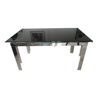 Glass dining table