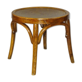 Low bistro stool, 1920 Art Nouveau