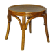 Low bistro stool, 1920 Art Nouveau