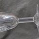 6 flutes à champagne en cristal de Baccarat modèle Cassino estampillées