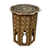 Table inlaid with mother-of-pearl from Mauritania, 19th century