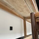 Oak console farm table 3m