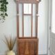Vestiaire d’entrée style Art Déco en bois - Époque 1940 - Miroir et 5