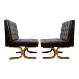 Czechoslovakian Armchairs by Ludvik Volak for Holes Tree, Set of 2