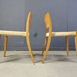 Ticino dining chairsby Bruno Reichlin for Molteni, 1990s