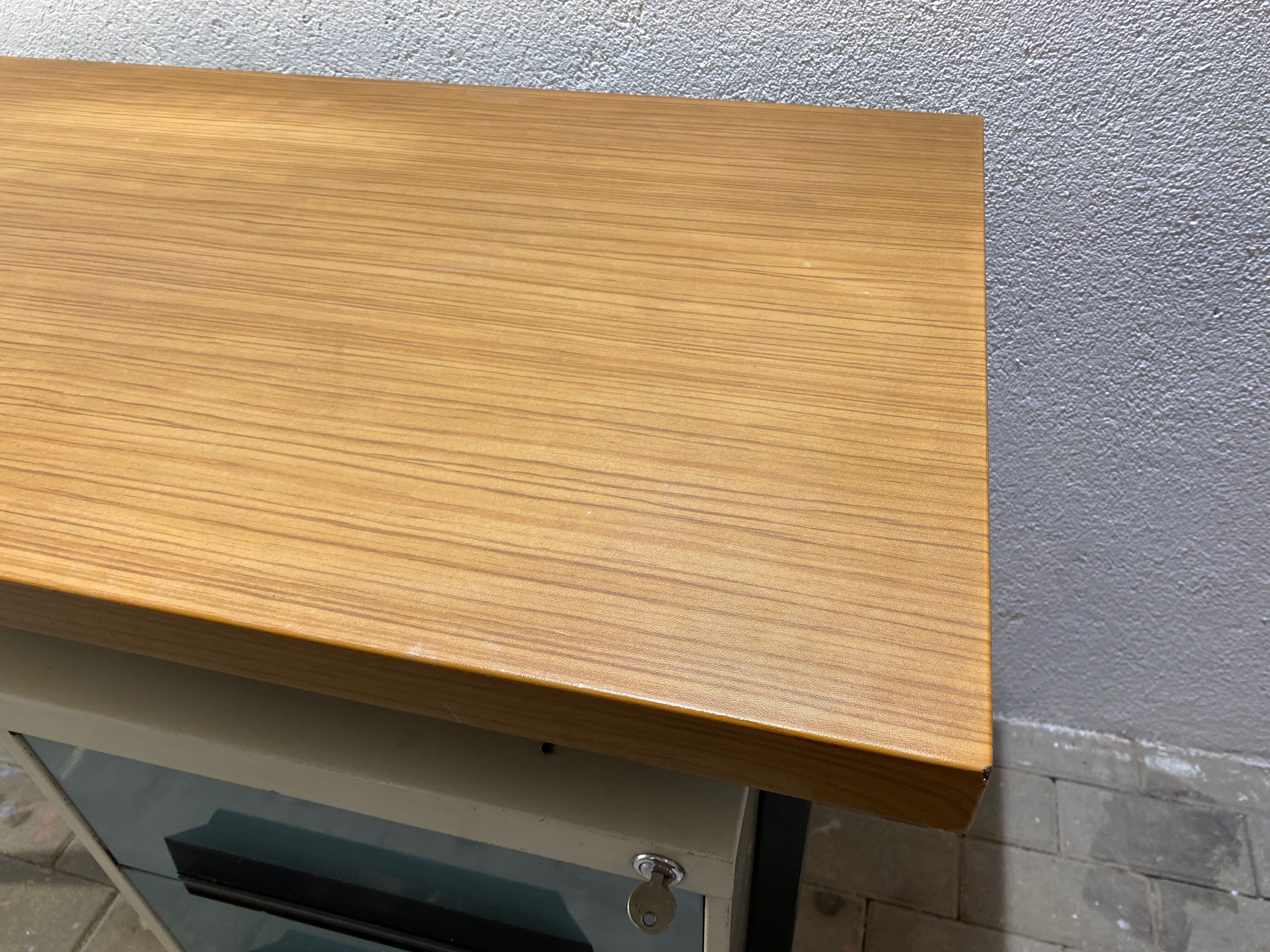 Metal industrial office by vintage behin 1960