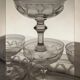 9 crystal champagne coupes