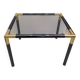 Vintage side table, gold metal