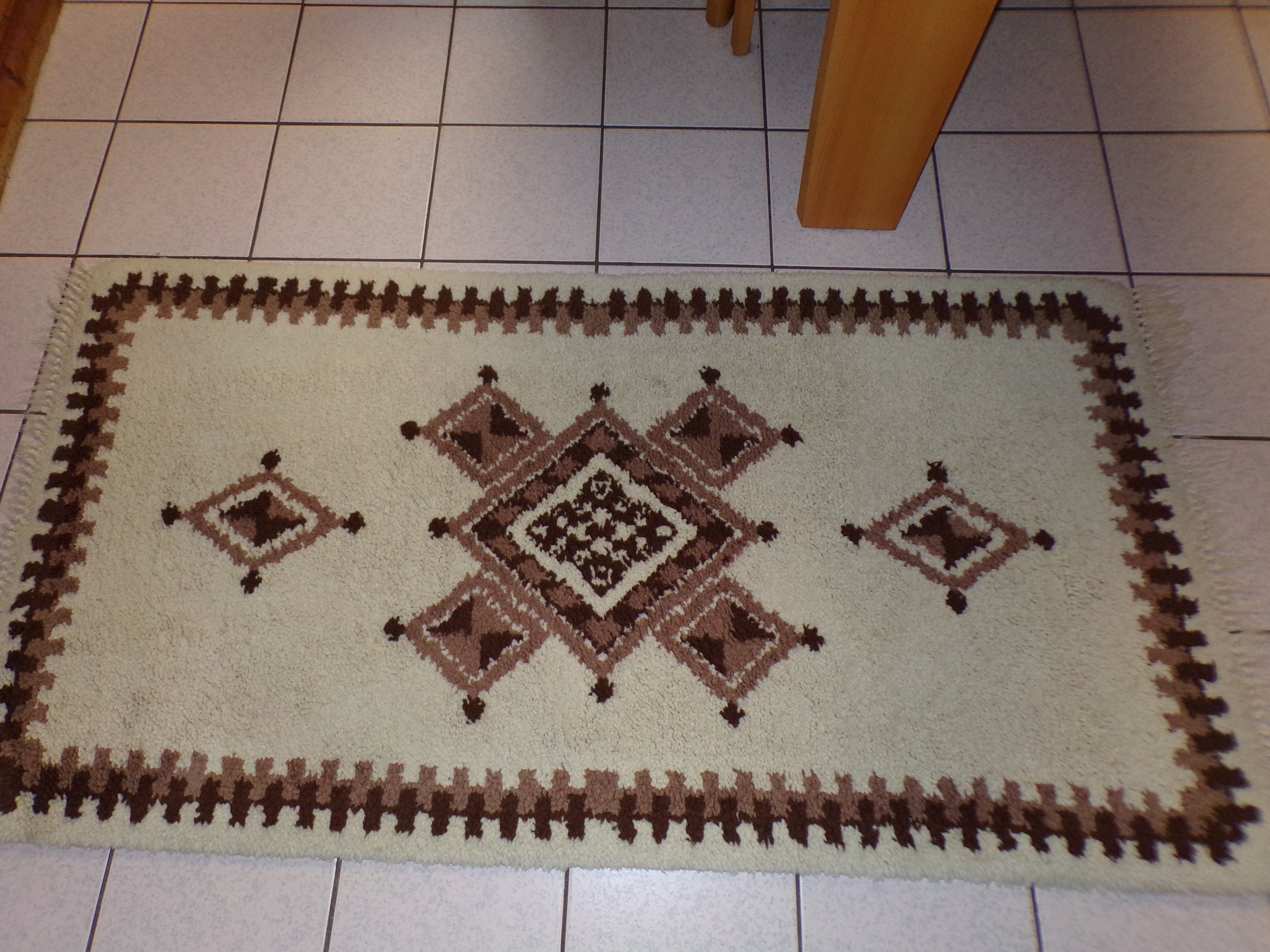 Handmade vintage wool carpets  93x175cm