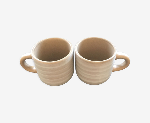 Paire de mugs grès Niderviler