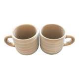 Paire de mugs grès Niderviler