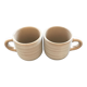 Pair of Niderviler stoneware mugs