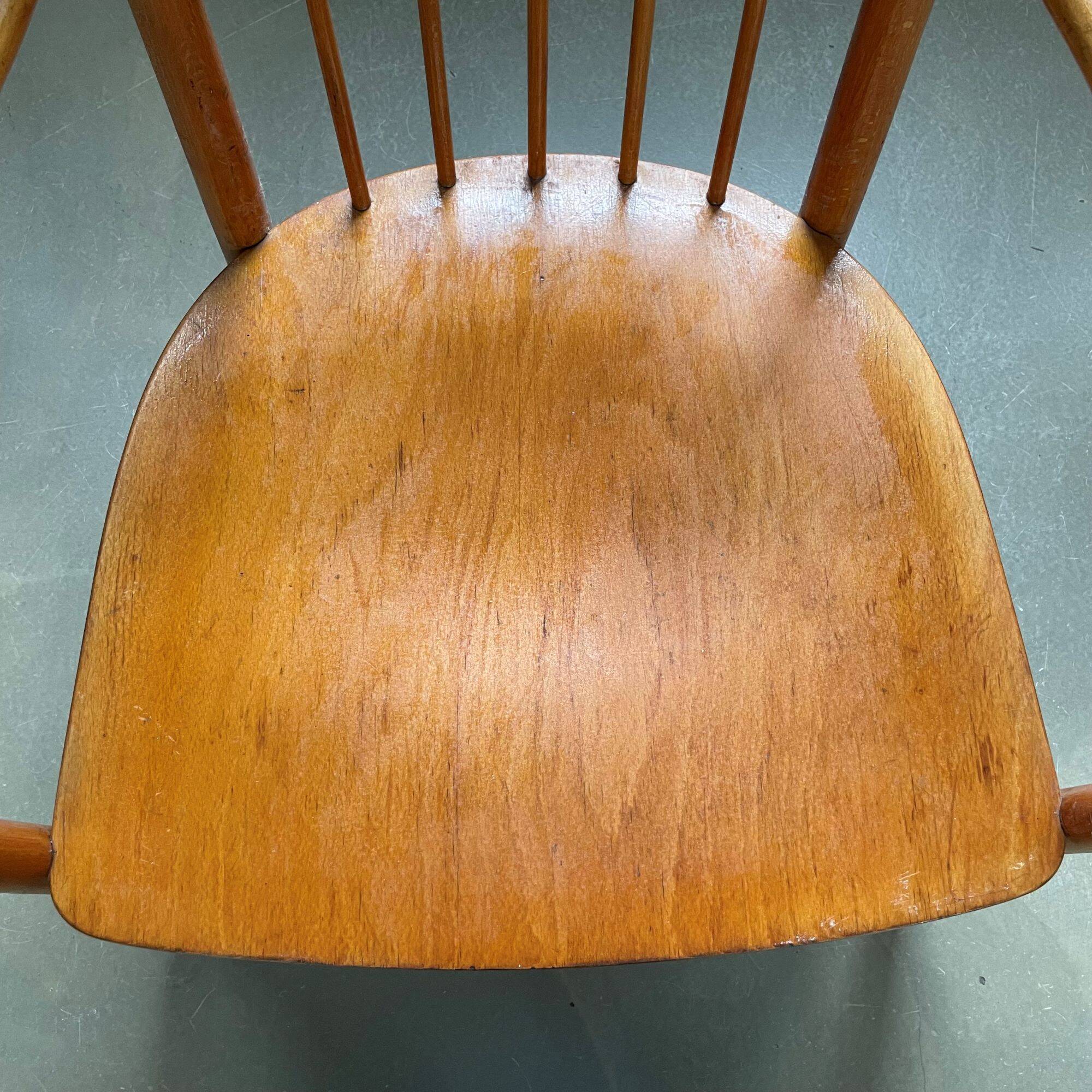 Bentwood armchair model A63-F, design Josef Frank for Thonet, 1930s, Austria