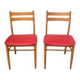 Pair of Scandinavian style chairs