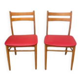 Pair of Scandinavian style chairs