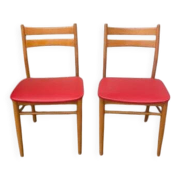 Pair of Scandinavian style chairs