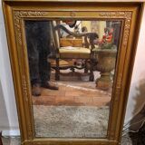 19th century gilded mirror