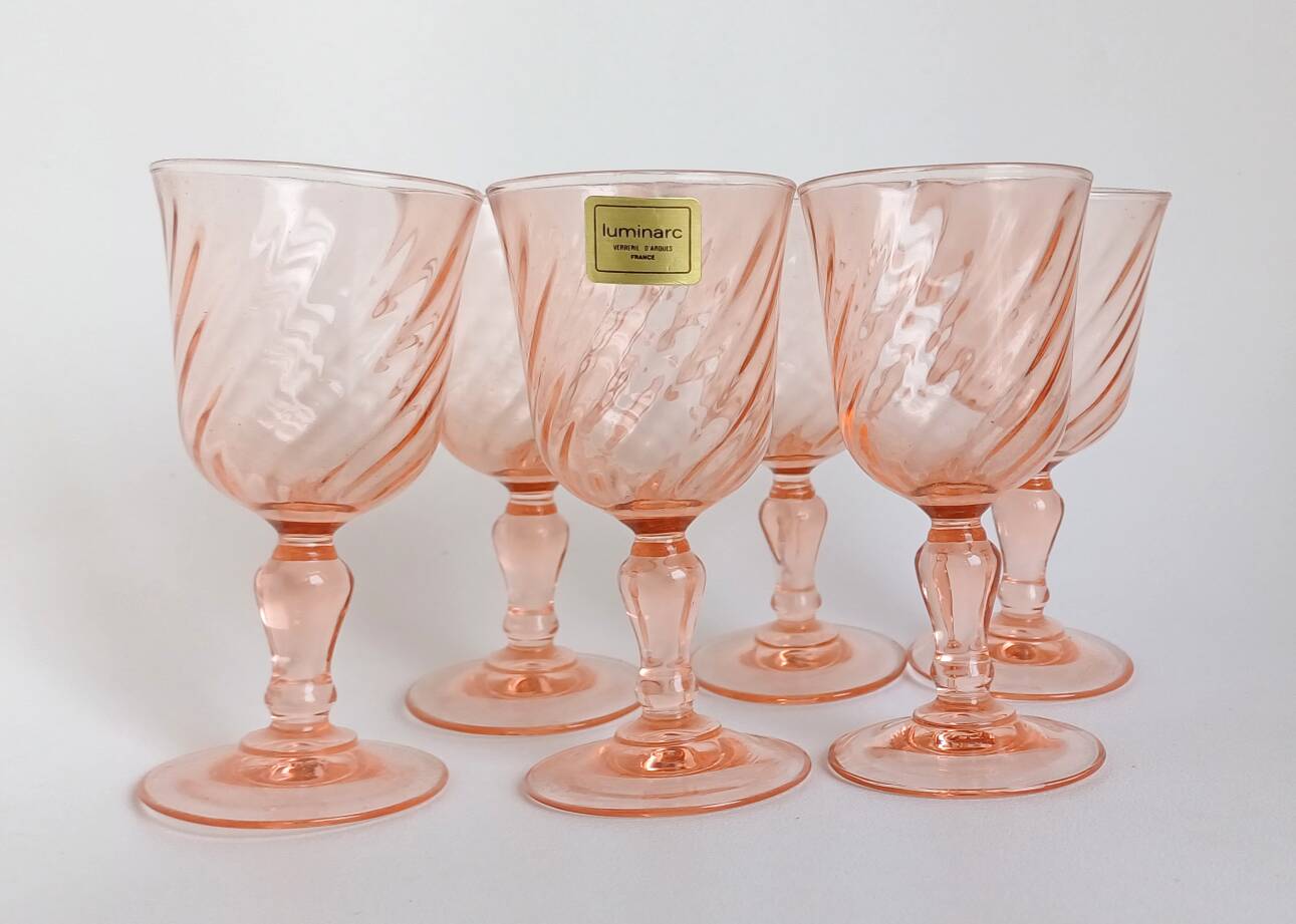Rosaline liqueur glasses