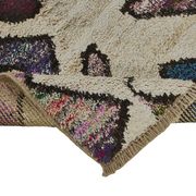 Handwoven Turkish Recycled Boho Rug 92 cm x 293 cm