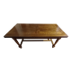 Solid oak farmhouse table