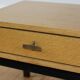 Marcel Gascoin 1960s vintage modernist bedside table