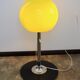 Space Age table lamp, 1970s, metal/glass/plastic, 62 cm
