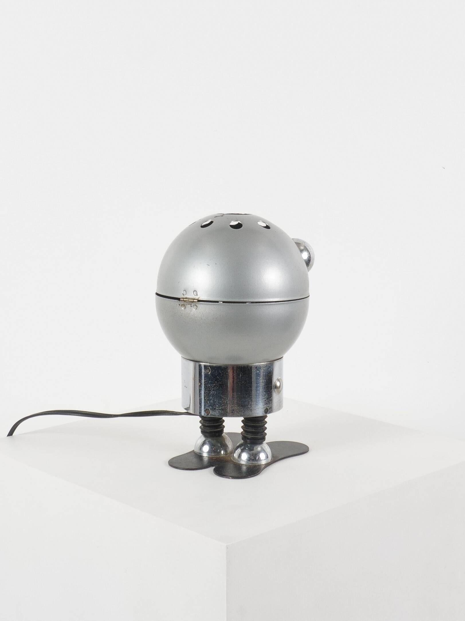 American work - Robot lamp, USA, 1970 - Satco edition - Metal