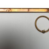 Golden square frame Italy circa 1970