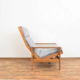 Mid-Century Danish Oak Armchair by Leif Alring for Madsen & Schubell, 1960s