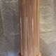 Elegant Metal Stucco Lacquered Pedestal Column with Doric Capital