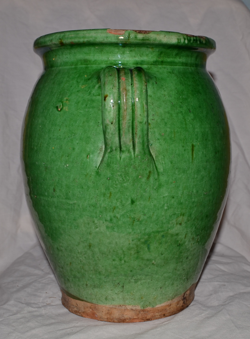 Olives, Aubagne, end of the 19 th century pot