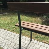 School bench with backrest