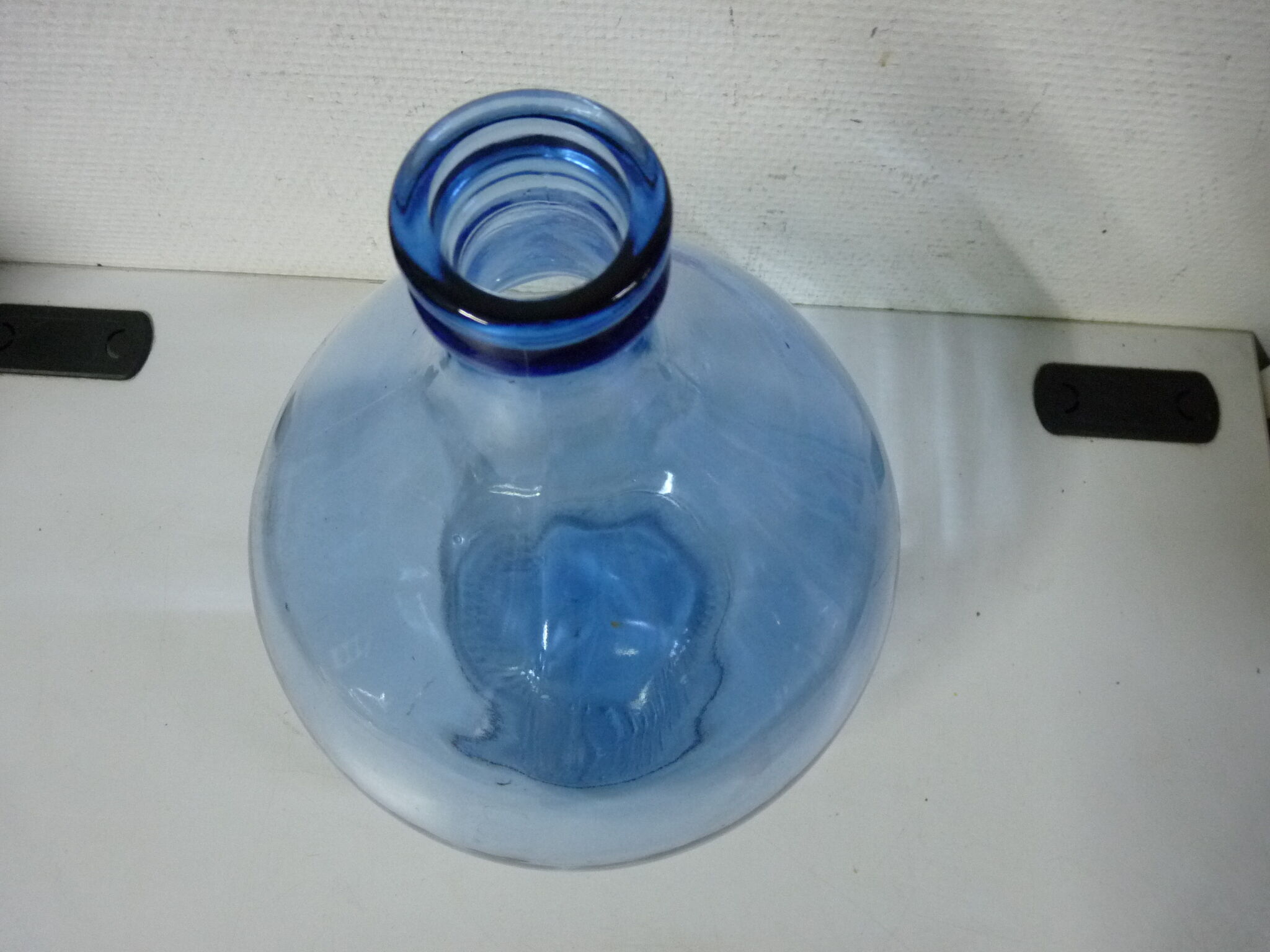 Dame-jeanne bleue 10 litres