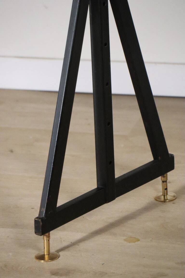 Vintage modular bookcase in wood and metal, Italy, 1960