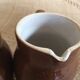 Série de 2 pots en grès