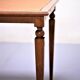 Vintage 50s reversible caramel leather covered bridge/games table
