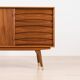 Enfilade Sven Andersen en teck, design scandinave, milieu du siècle moderne, 1