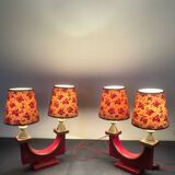 Pair of 1930s lamps