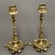 Pair of Art Nouveau Candlesticks (1900)in bronze
