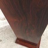 Art deco rosewood and marble column