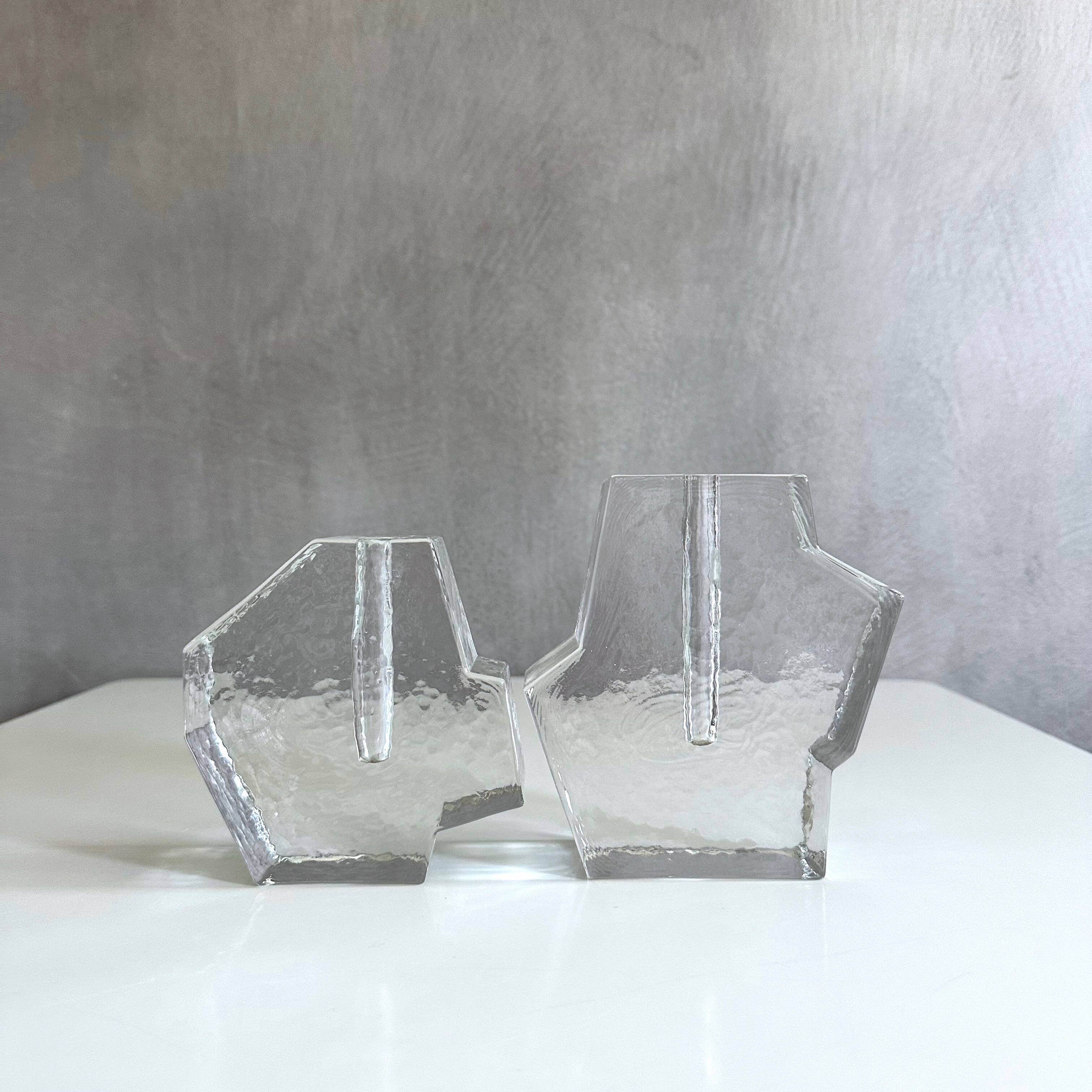 Brutalist Solifleur Vases by Peill & Putzler, 1970s, set of 2