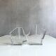 Brutalist Solifleur Vases by Peill & Putzler, 1970s, set of 2