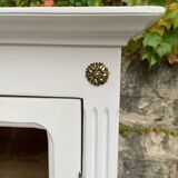 Antique Parisian glass cabinet H150