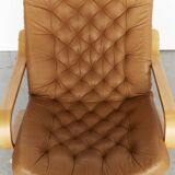 Nobuo Nakamura Armchair and Pouf 'Poem' for IKEA, 1977