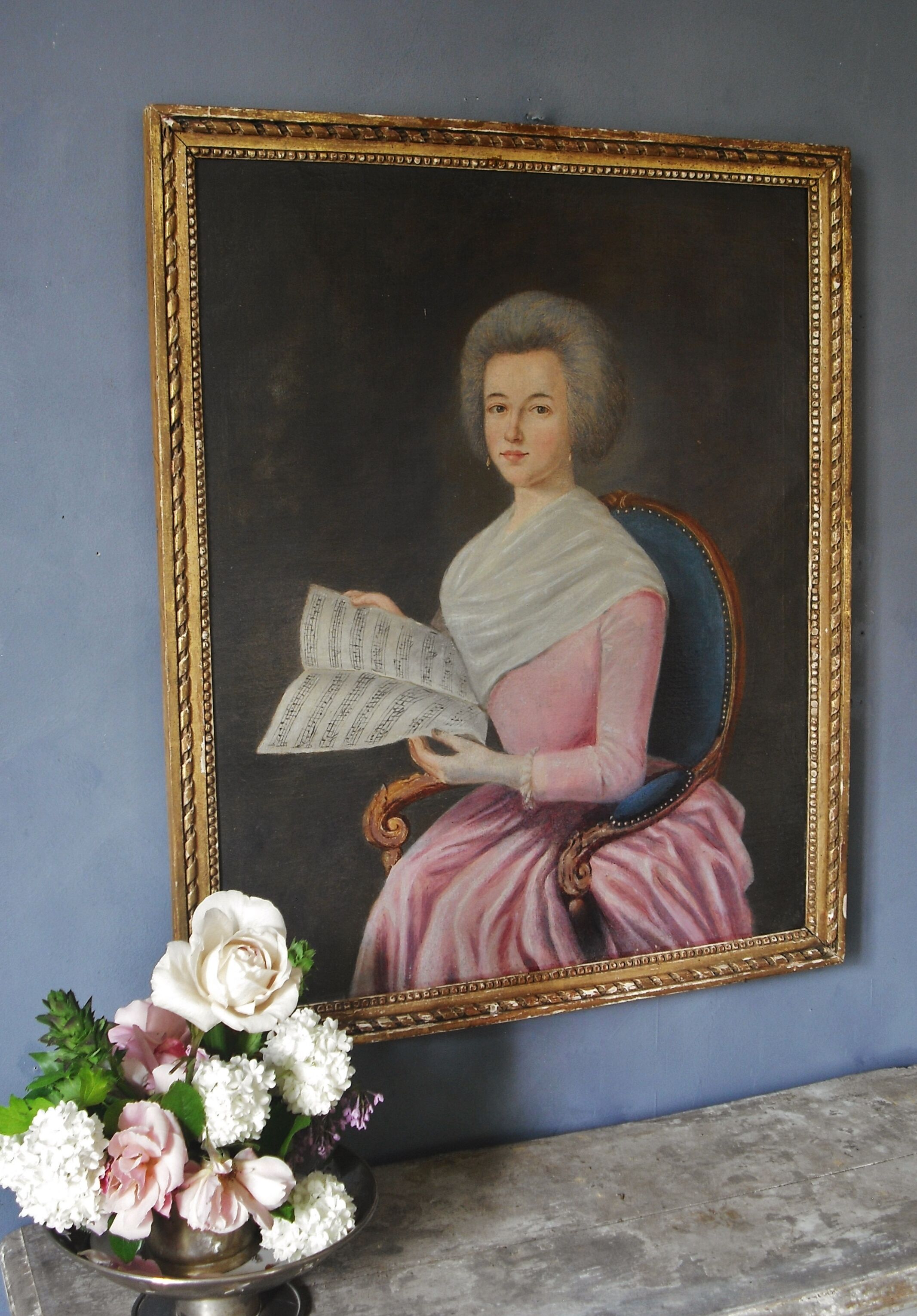 Portrait at La Partition - 80 x 66 - 18th