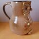 Zoomorphic Pitcher Owl, Michel Bailly, 1960.